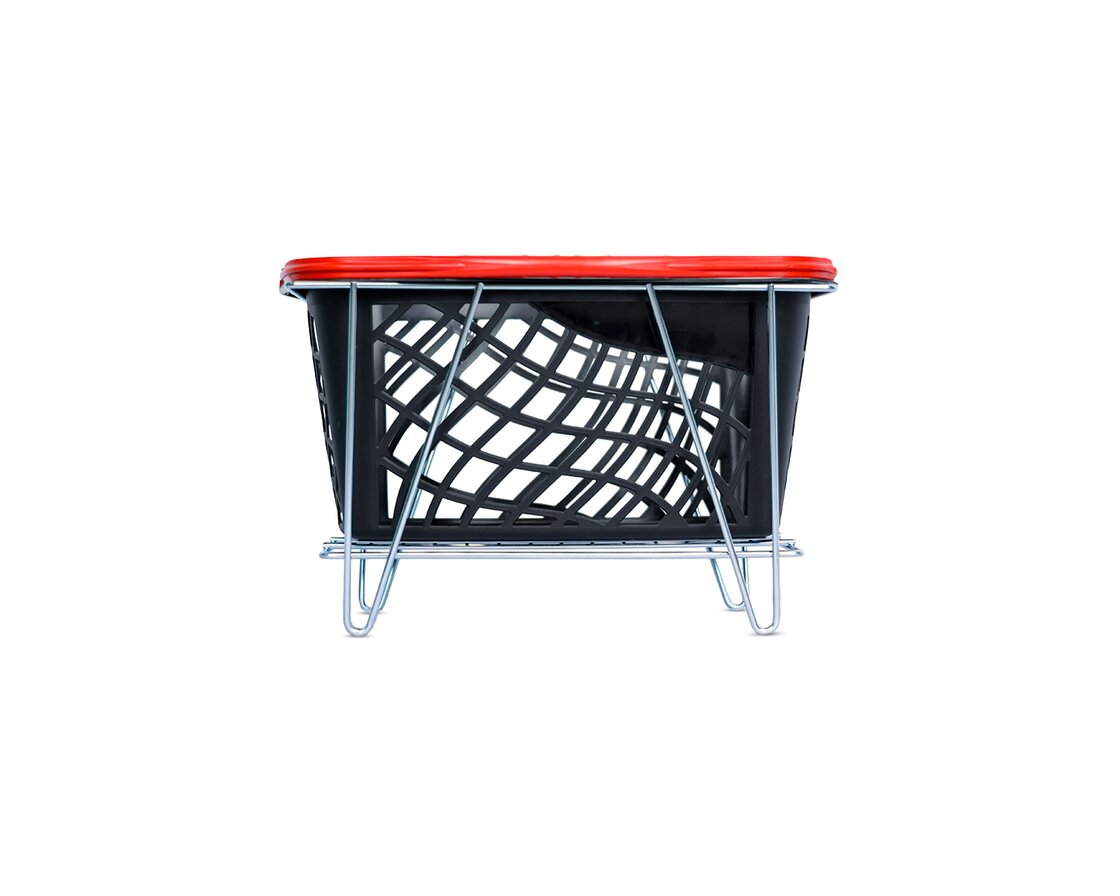 Stationary Basket Stand | Wanzl